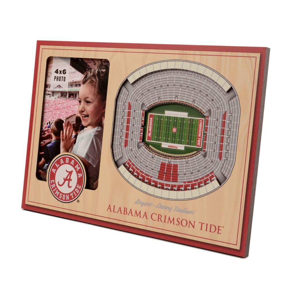 Alabama 3D Stadium Views Picture Frame