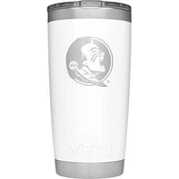 Florida State Yeti 20oz White Powder Coated Rambler
