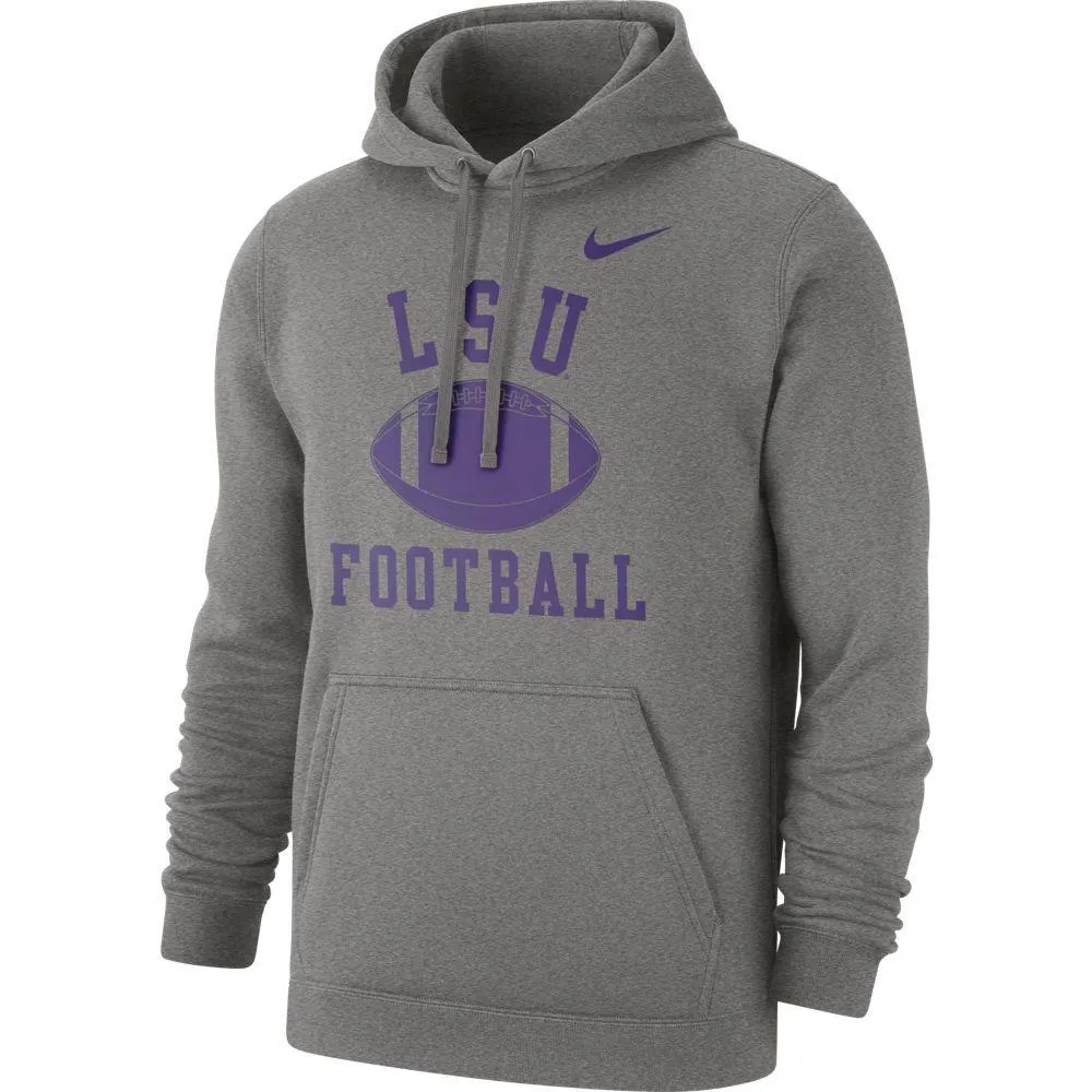 Lsu | Nike Men's Fleece Club Hoodie 2 Alumni Hall