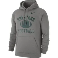 Spartans | Michigan State Nike Men's Fleece Club Hoodie 2 Alumni Hall