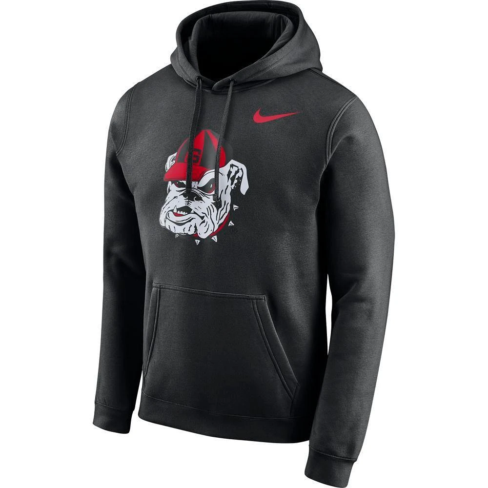 Georgia Nike Men's Fleece Club Retro Hoodie