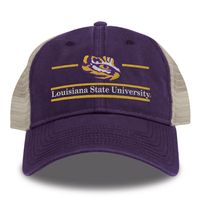  Lsu | Lsu Purple Bar Mesh Hat | Alumni Hall