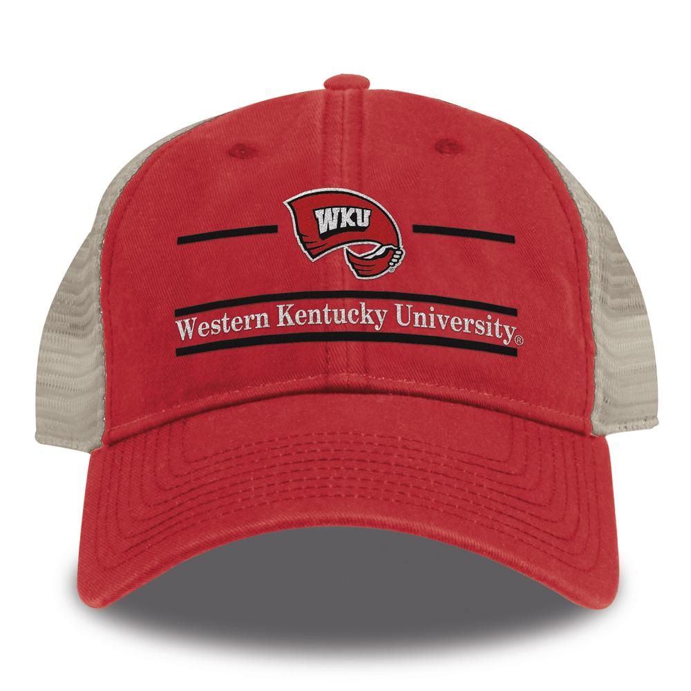  Wku | Western Kentucky Bar Mesh Hat | Alumni Hall