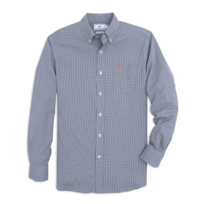 Auburn Southern Tide Men's Gingham Sport Shirt