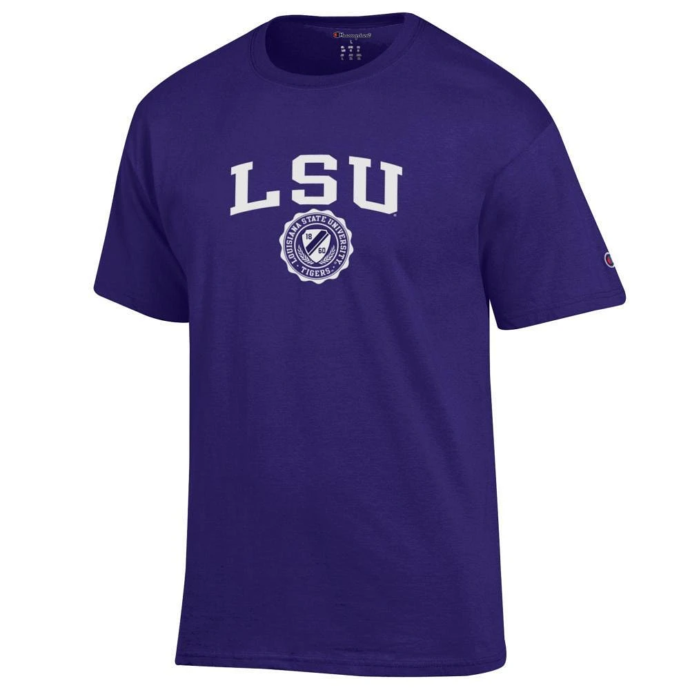 LSU Champion Short Sleeve T-Shirt With The University Seal