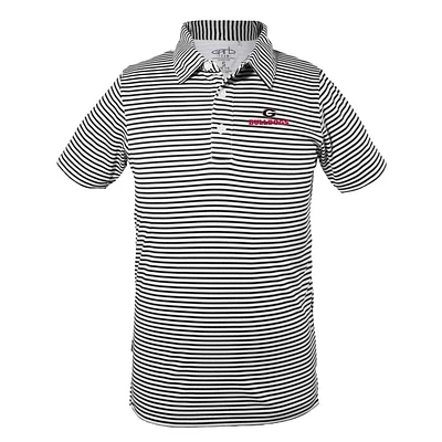 Georgia Youth Carson Stripe Polo