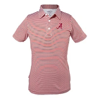 Alabama Youth Carson Stripe Polo