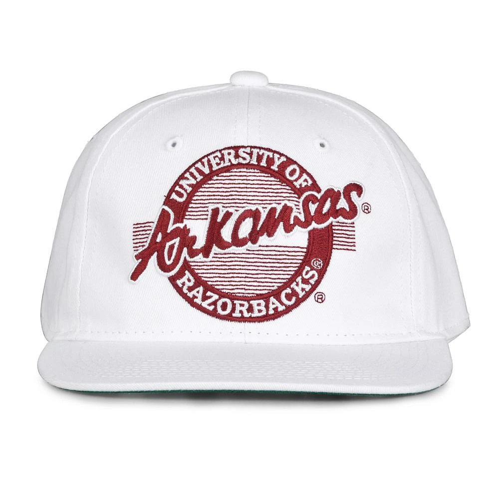 Arkansas Retro Circle Adjustable Flatbill Hat
