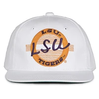 LSU Retro Circle Adjustable Flatbill Hat