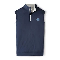 UNC Peter Millar Galway Quarter-Zip Vest