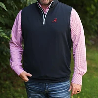 Alabama Peter Millar Galway Quarter-Zip Vest