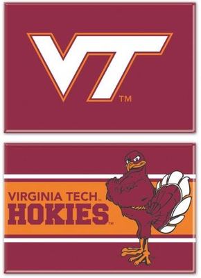 Virginia Tech 2 Pack Fridge Magnets