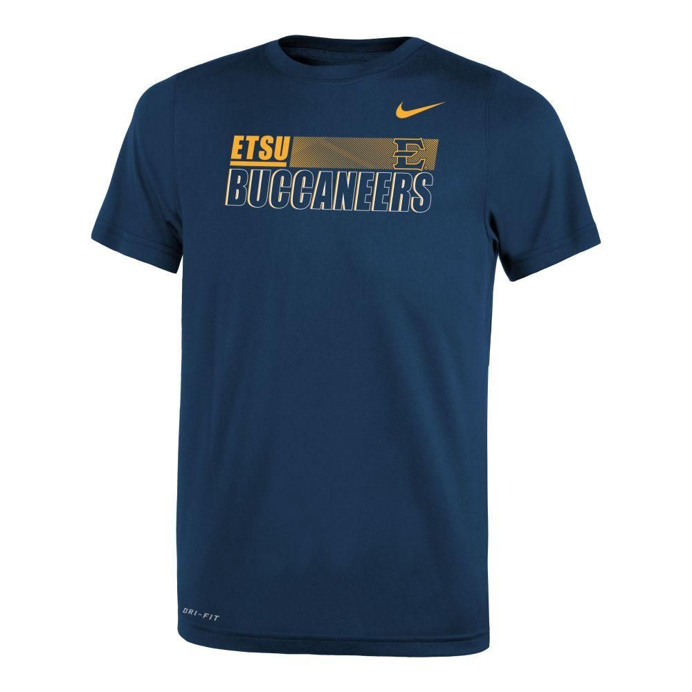 Bucs | Etsu Youth Sideline Short Sleeve Tee Alumni Hall