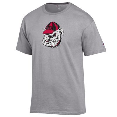 Dawgs | Georgia Champion Giant Bulldog Short Sleeve Tee Shirt Alumni Hall