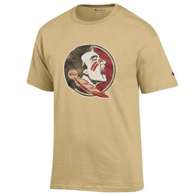 Fsu | Florida State Champion Giant Seminole Head Logo Tee Alumni Hall