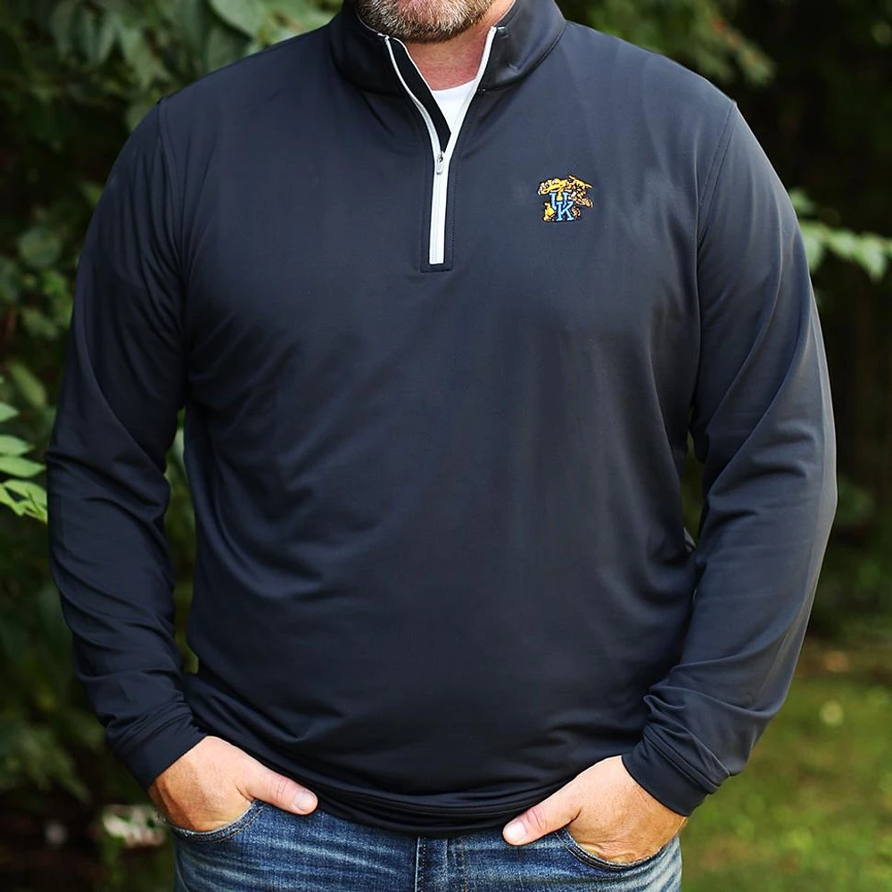 Kentucky Peter Millar Perth Stretch 1/4 Zip