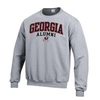 Dawgs | Georgia Alumni Arch Logo Crew Fleece Pullover Hall