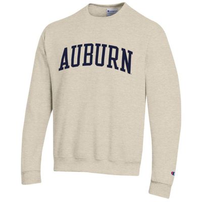 Auburn Arch Logo Crew Fleece Pullover