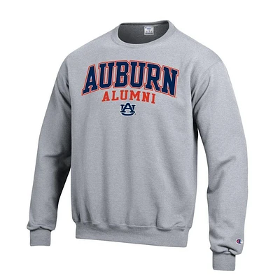 Auburn Champion Fleece Screen Print Alumni Crew