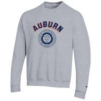 Aub | Auburn Champion Fleece Screen Print Api Seal Crew Alumni Hall