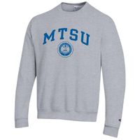 MTSU Champion Fleece Screen Print Seal Crew