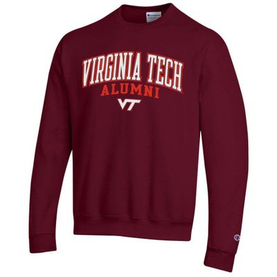 Hokies | Virginia Tech Champion Fleece Screen Print Alumni Crew Hall