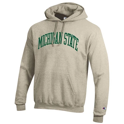 Michigan State Champion Fleece Screen Print Arch Hoodie
