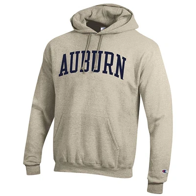 Auburn Champion Fleece Screen Print Arch Hoodie