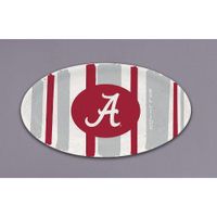  Bama | Alabama Magnolia Lane 12  Striped Platter | Alumni Hall