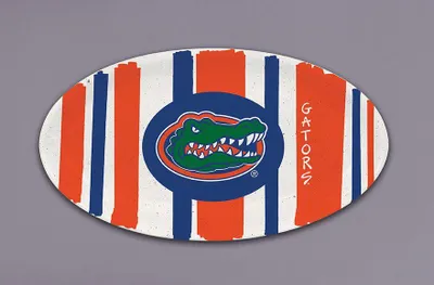  Gators | Florida Magnolia Lane 12  Striped Platter | Alumni Hall