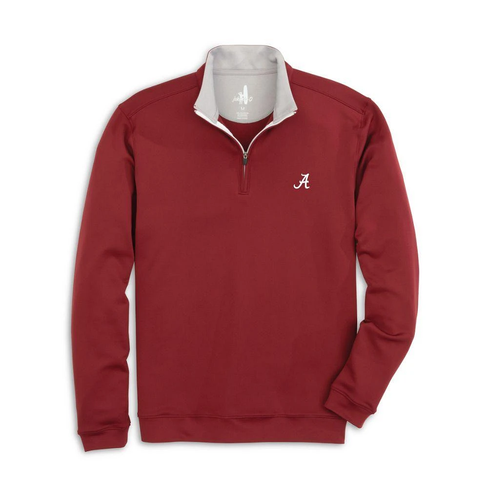 Alabama Johnnie-O Men's Diaz 1/4 Zip Pullover