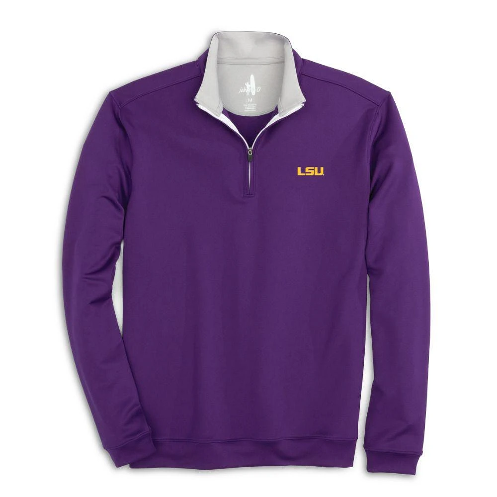 LSU Johnnie-O Men's Diaz 1/4 Zip Pullover