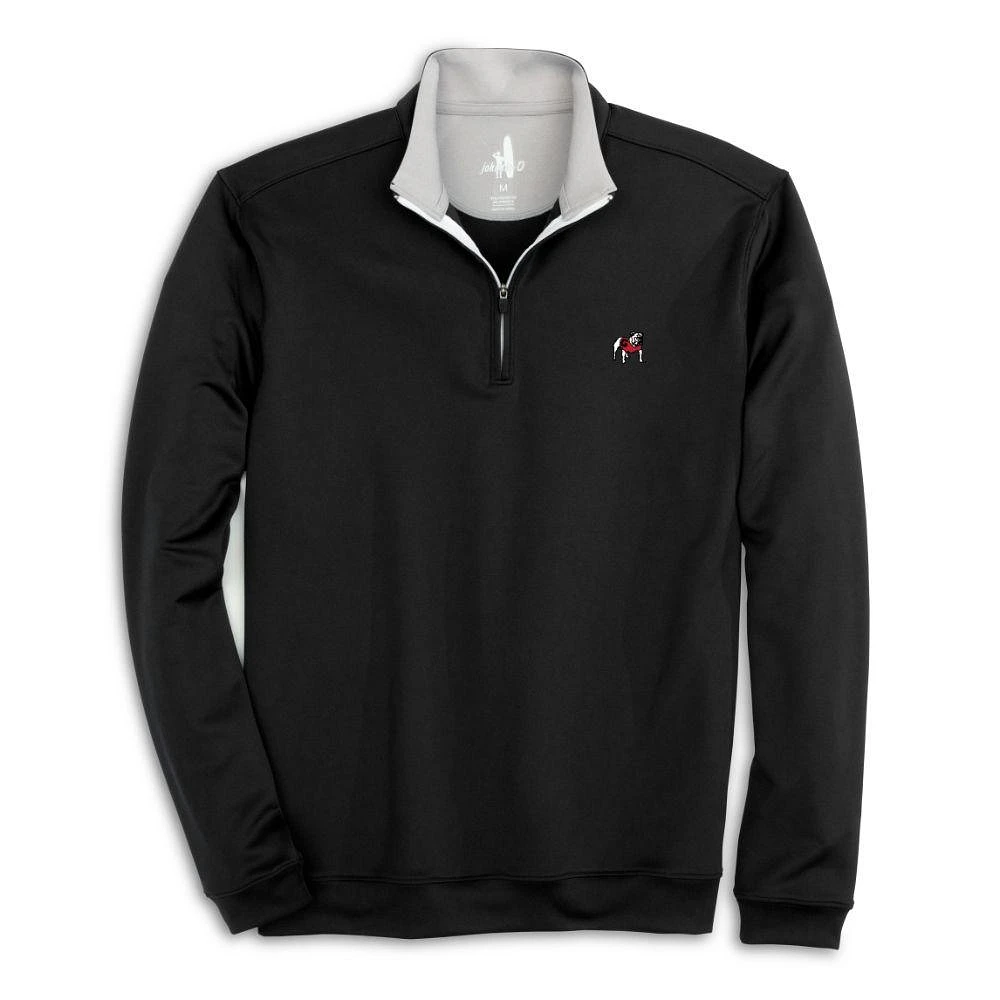 Georgia Johnnie-O Men's Diaz 1/4 Zip Pullover