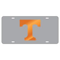  Tennessee License Plate Grey With Orange Power T