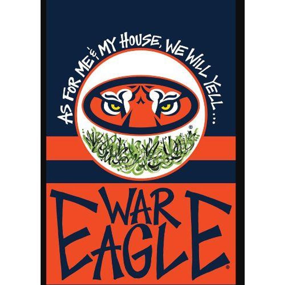  Aub | Auburn My House Garden Flag | Alumni Hall