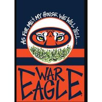  Aub | Auburn My House Garden Flag | Alumni Hall