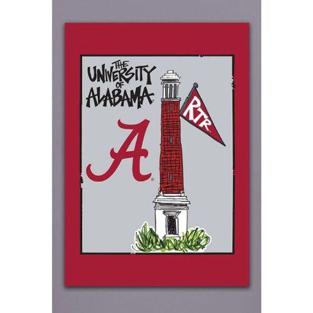  Bama | Alabama Rtr 40  X 28  House Flag | Alumni Hall