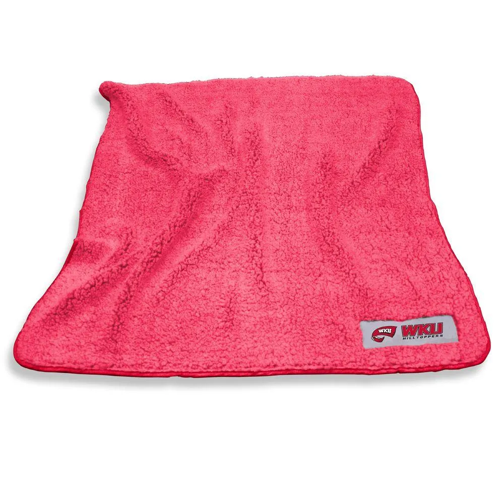  Wku | Western Kentucky Frosty Fleece Blanket | Alumni Hall