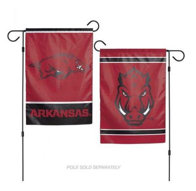  Hogs | Arkansas Double Sided 12.5  X 18  Garden Flag | Alumni Hall