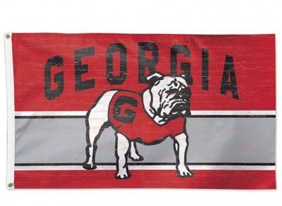  Dawgs | Georgia Standing Bulldog 3 ' X 5 ' Flag | Alumni Hall