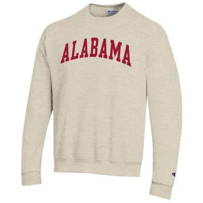 Bama | Alabama Champion Arch Logo Fleece Crew Alumni Hall