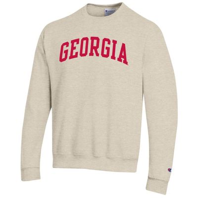 Dawgs | Georgia Champion Arch Logo Fleece Crew Alumni Hall