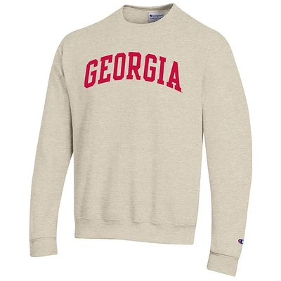 Georgia Champion Arch Logo Fleece Crew