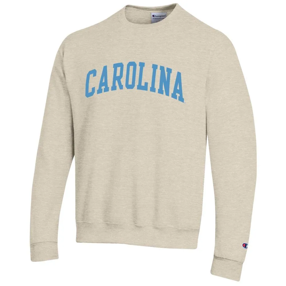 Men's Champion Navy North Carolina Tar Heels Alumni Logo Stack Pullover Hoodie