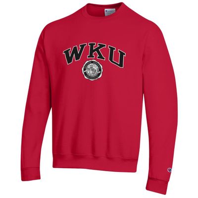 Western Kentucky College Seal Arch Fleece Crew