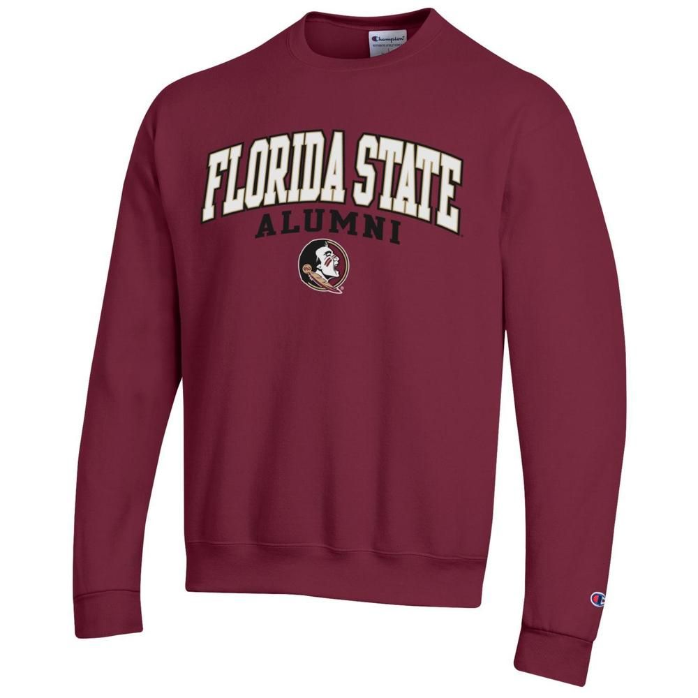 Noles | Florida State Alumni Arch Logo Fleece Crew Hall