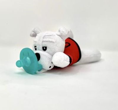 Georgia Gamezies Plush Mascot Pacifier Holder