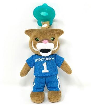 Kentucky Gamezies Plush Mascot Pacifier Holder