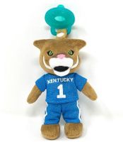 Kentucky Gamezies Plush Mascot Pacifier Holder