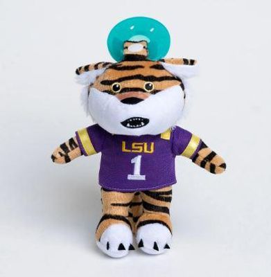 LSU Gamezies Plush Mascot Pacifier Holder